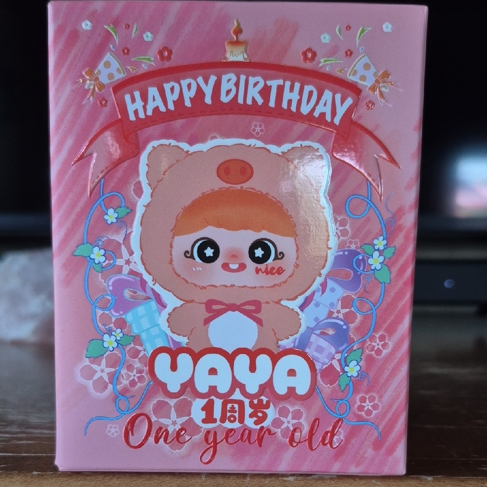Yaya Happy Birthday One Year Old- Blind Boxes - Picture 1 of 4
